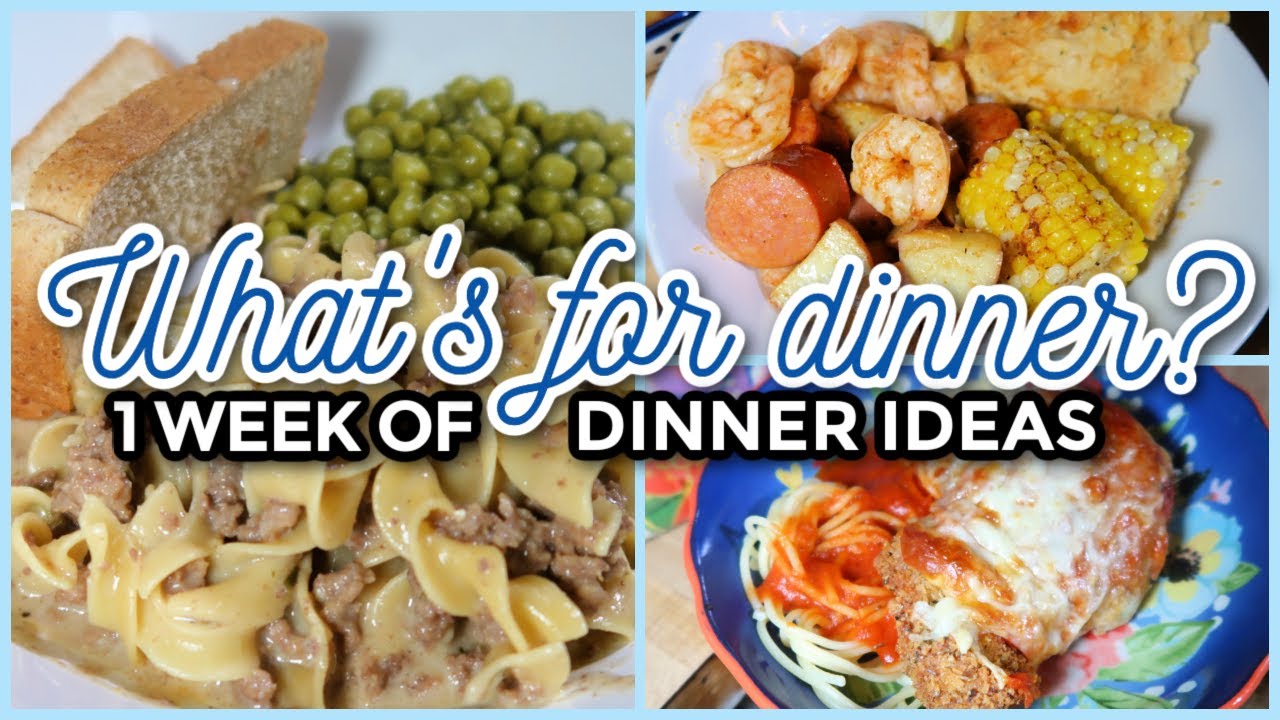 WHAT'S FOR DINNER? #230 | 7 Real-Life Family Meal Ideas + Dinner Fails