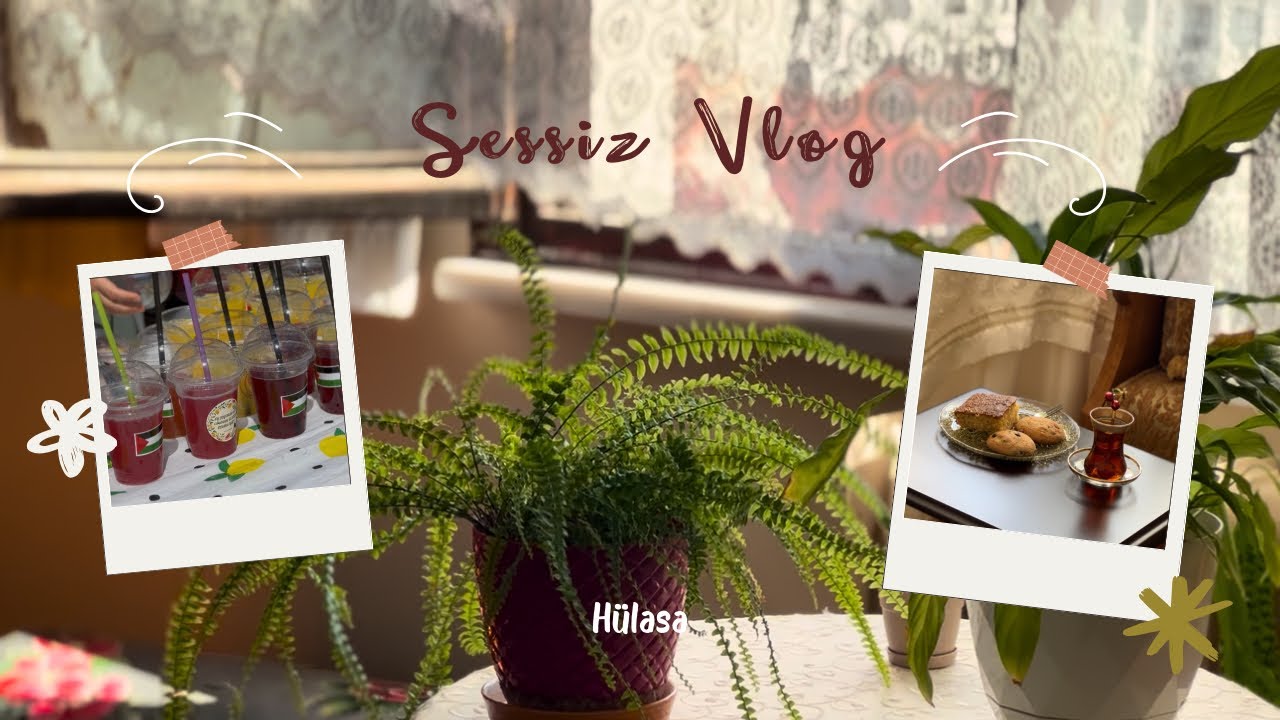 Anneannemle Bir Gün 🪷 | İkindi Çayı 🫖 | Küçük Bir Adım, Büyük Dayanışma 🍋🍉