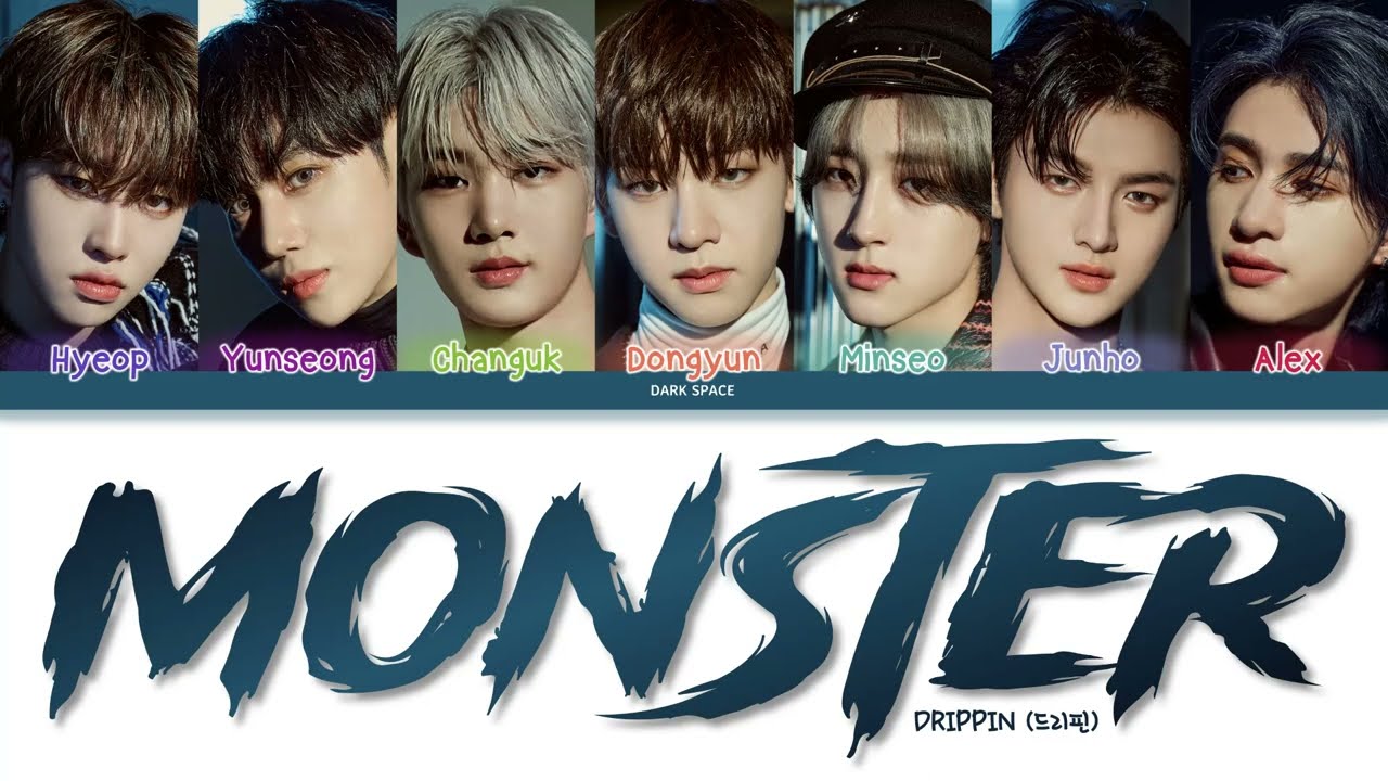 DRIPPIN (드리핀) - MONSTER [Color Coded Lyrics Eng/Rom/Han]