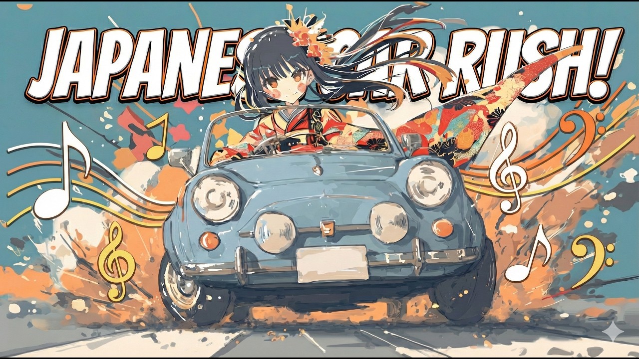 【BGM Playlist】一度聴いたら好きになる和風BGM｜作業用・勉強用・ドライブ用BGM｜Study Drive Music