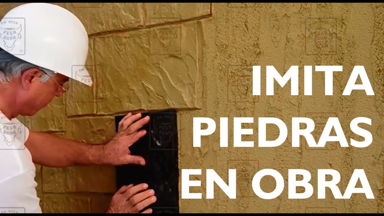 Piedra en Polvo PEGADURO (Estampado en muros)
