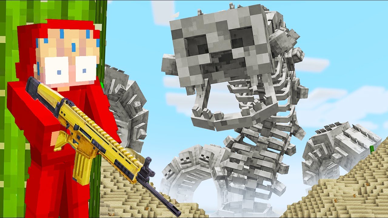 Vapen vs Minecraft's Starkaste Bossar