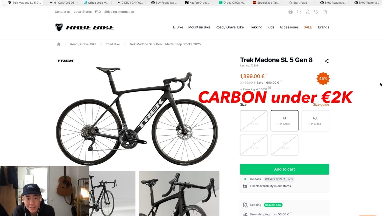 Best Carbon Road Bike Deals Under €2000 (Mechanical Shifting)