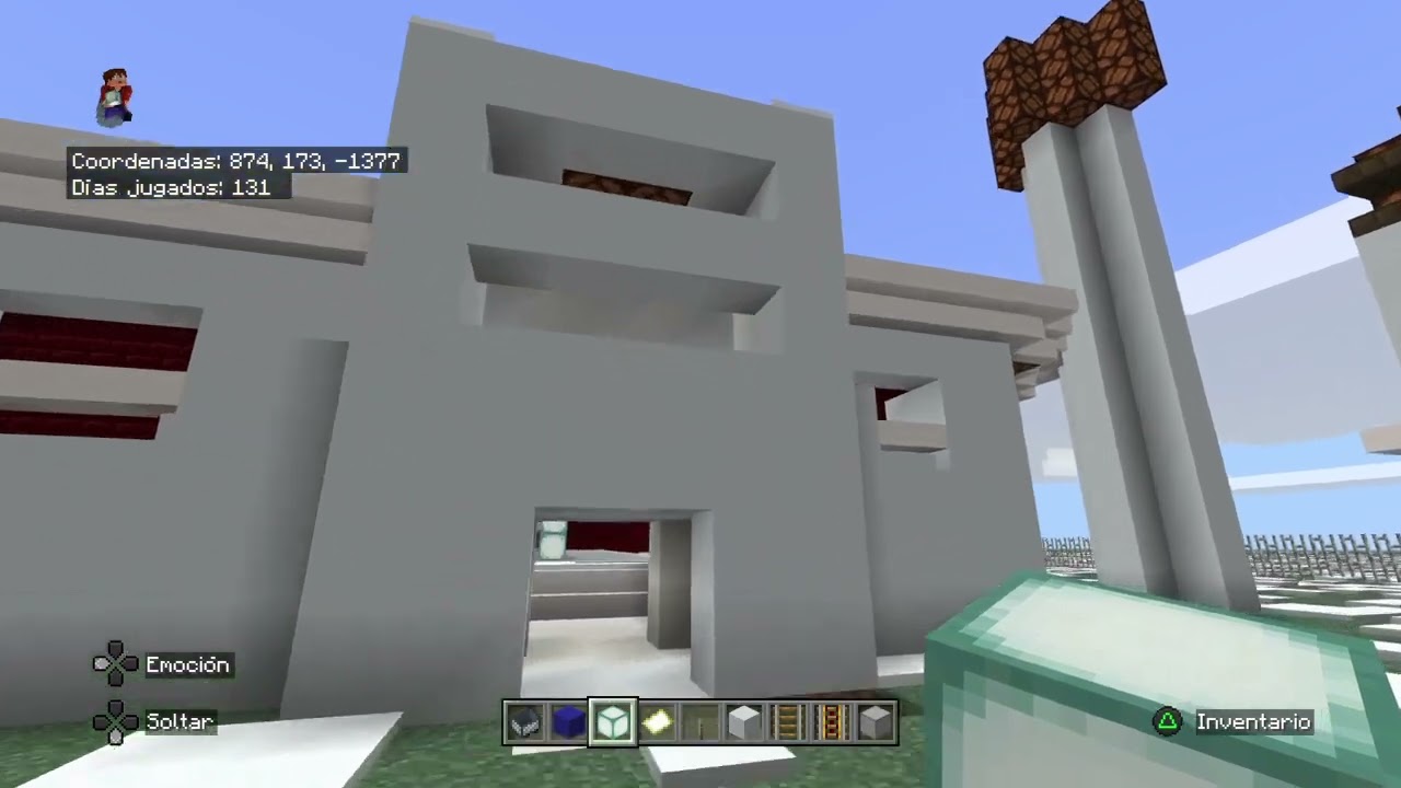 Minecraft metro línea 6A y estadio Nacional