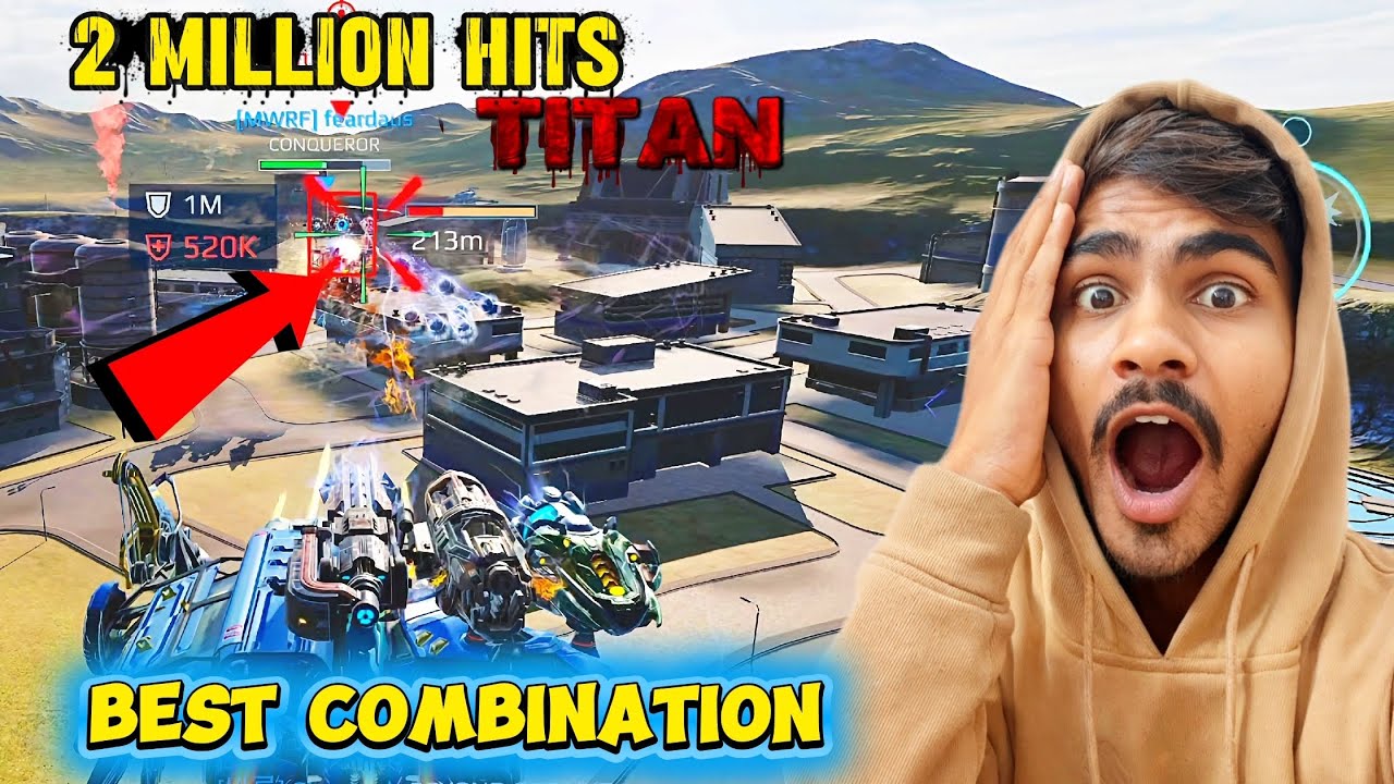 War robots Hindi gameplay with ultimate robots and titans with weapons 😲 