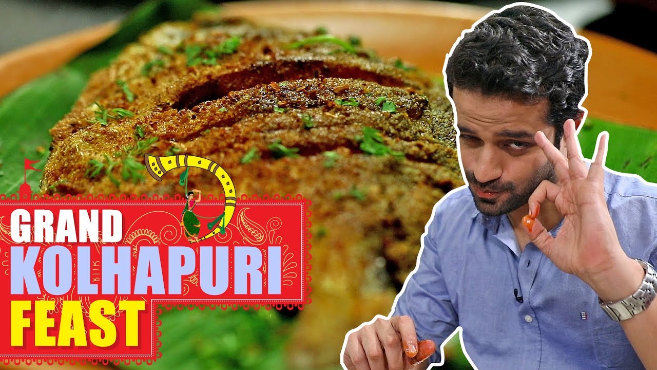 Grand Kolhapuri Feast | Authentic KOLHAPURI CUISINE | Foodie & The Feast