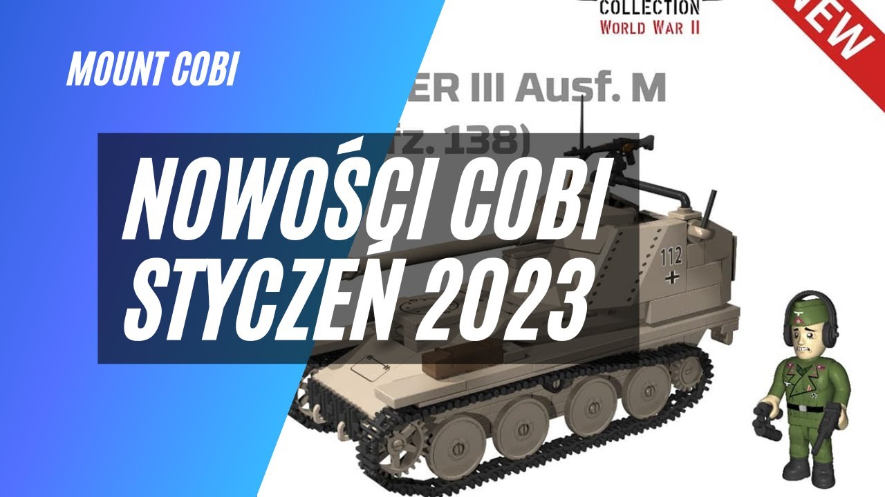 NOWOŚCI COBI - STYCZEŃ 2023 | COBI News #6