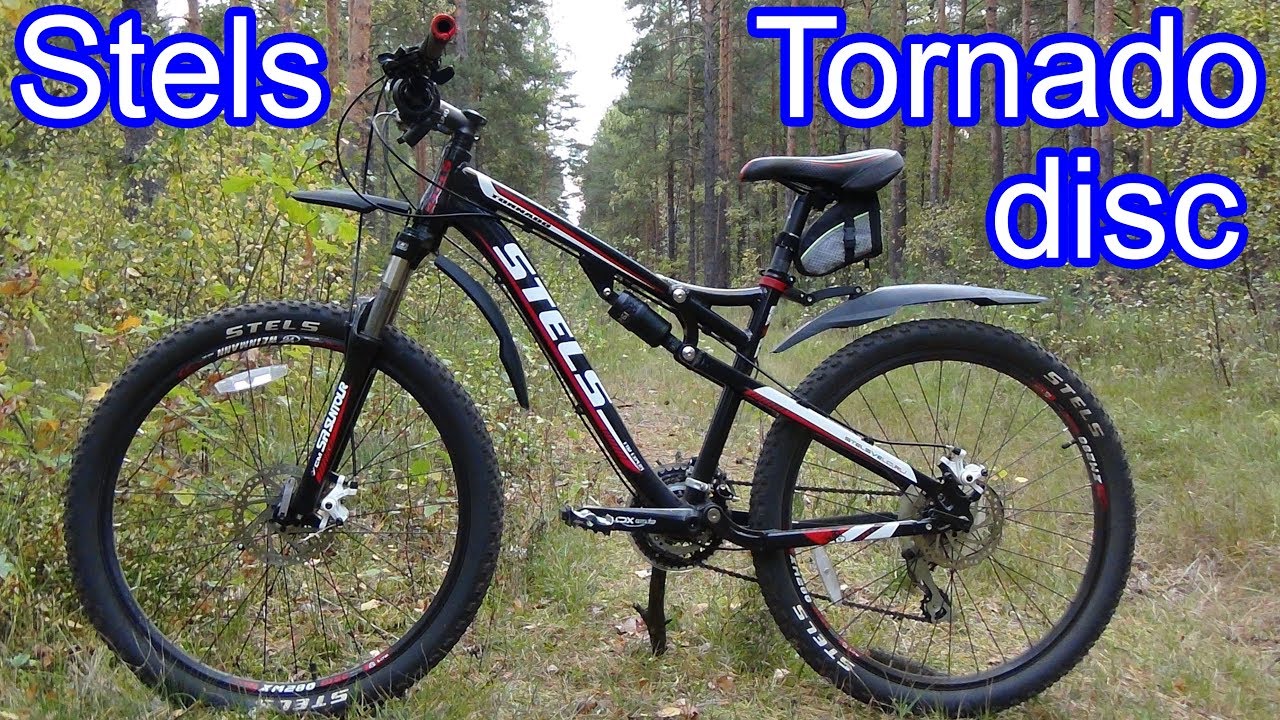 Stels Tornado Disc Велосипед двухподвес обзор