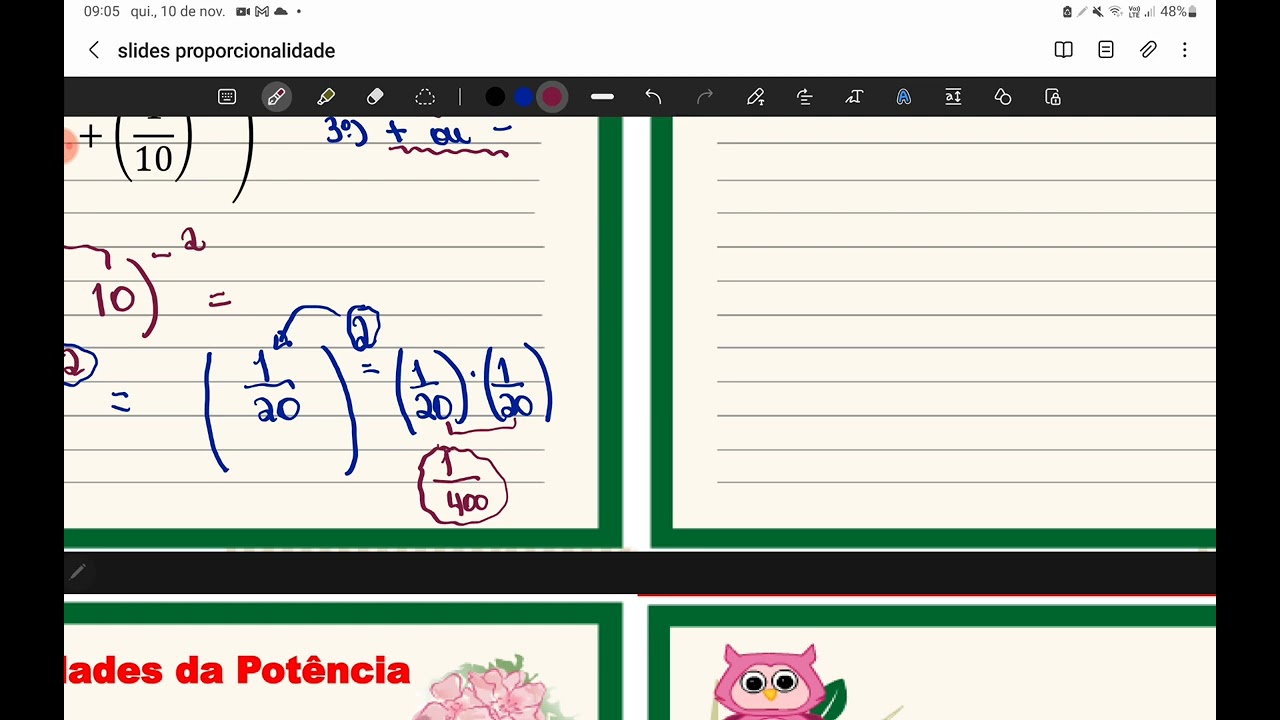 Vamos aprender sobre potenciação e propriedades da potência