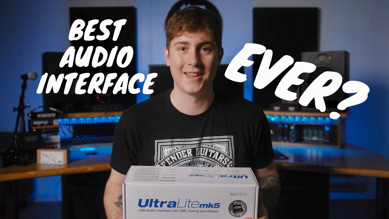 MOTU UltraLite mk5 UNBOXING - Is this the best home studio audio interface?