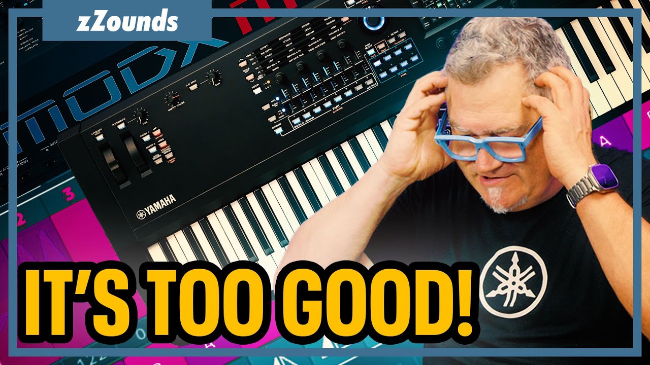 Yamaha MODX M Keyboard Synthesizer Overview & Demo