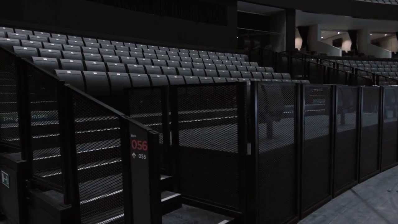Steeldeck APack Retractable in the Glasgow Hydro Arena (Corporate Presentation)