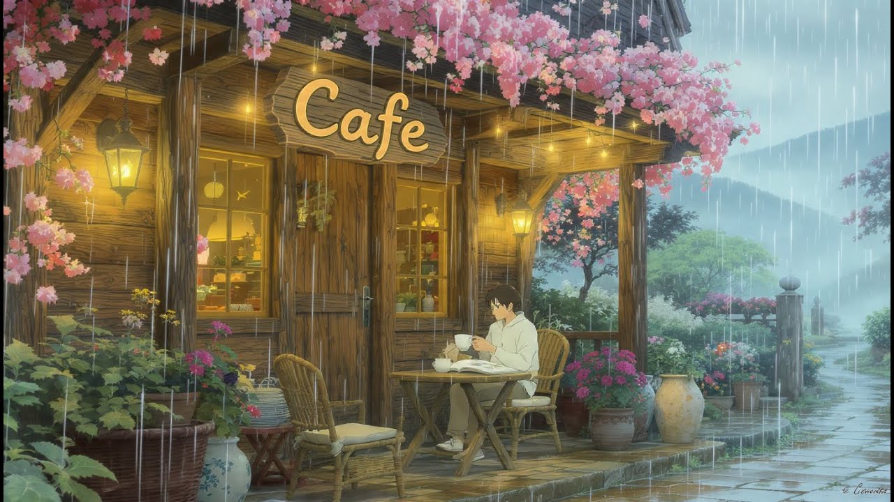 Study & Focus Music | Quiet Cafe Ambience
