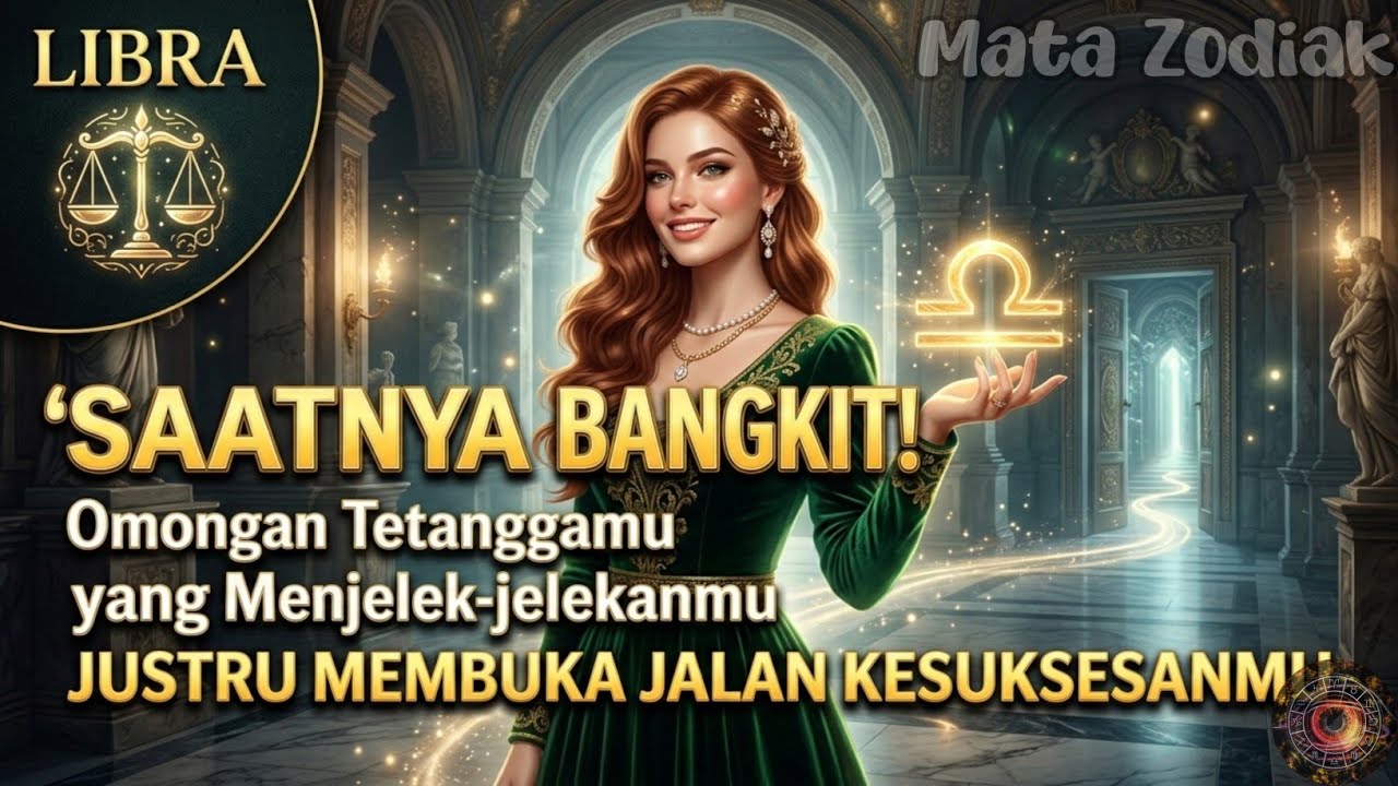 Libra♎ Saatnya Bangkit! Dari Omongan Tetanggamu Yang Menjelek-jelekanmu Hari Ini - Mata Zodiak