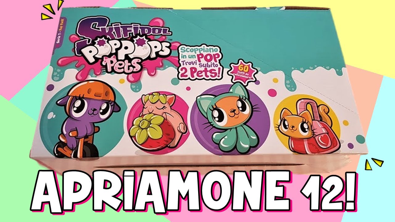 SKIFIDOL SLIME pop pops PETS! Proviamoli!