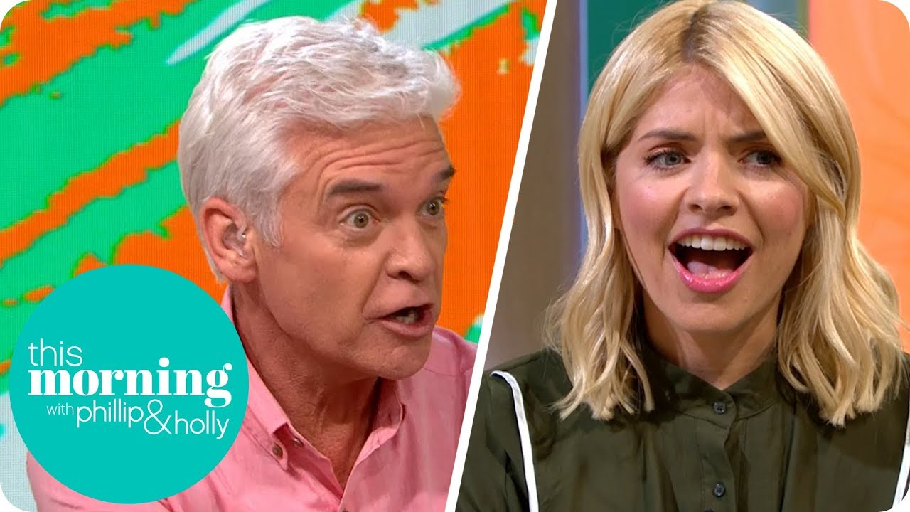 Holly and Phillip Have a 'Strop' Over Guess the Gadget | This Morning