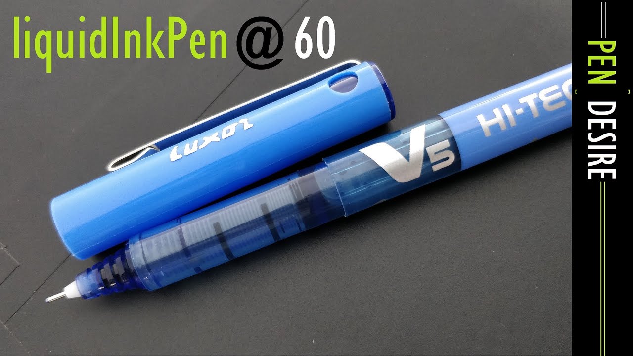 Pilot V5 Non-Refillable Liquid Ink Pen 