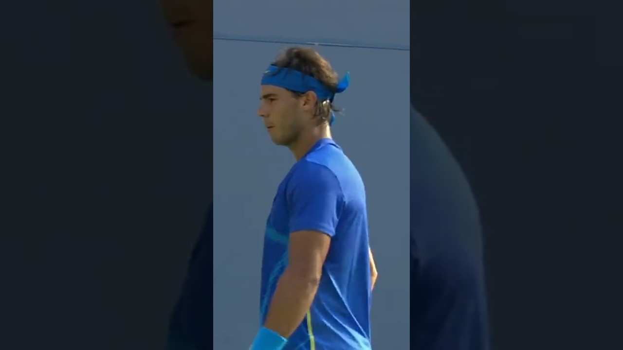 Rafael Nadal's unreal top SPIN winner! 💫
