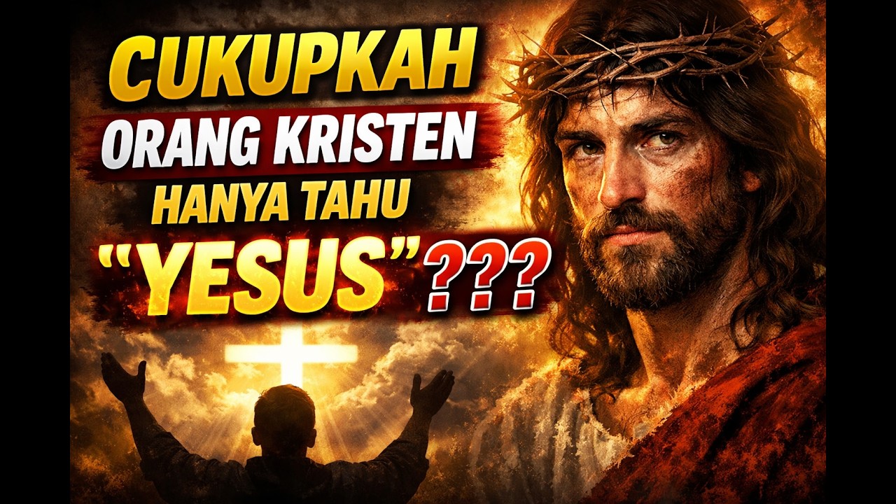 CUKUPKAH ORANG KRISTEN HANYA TAHU 