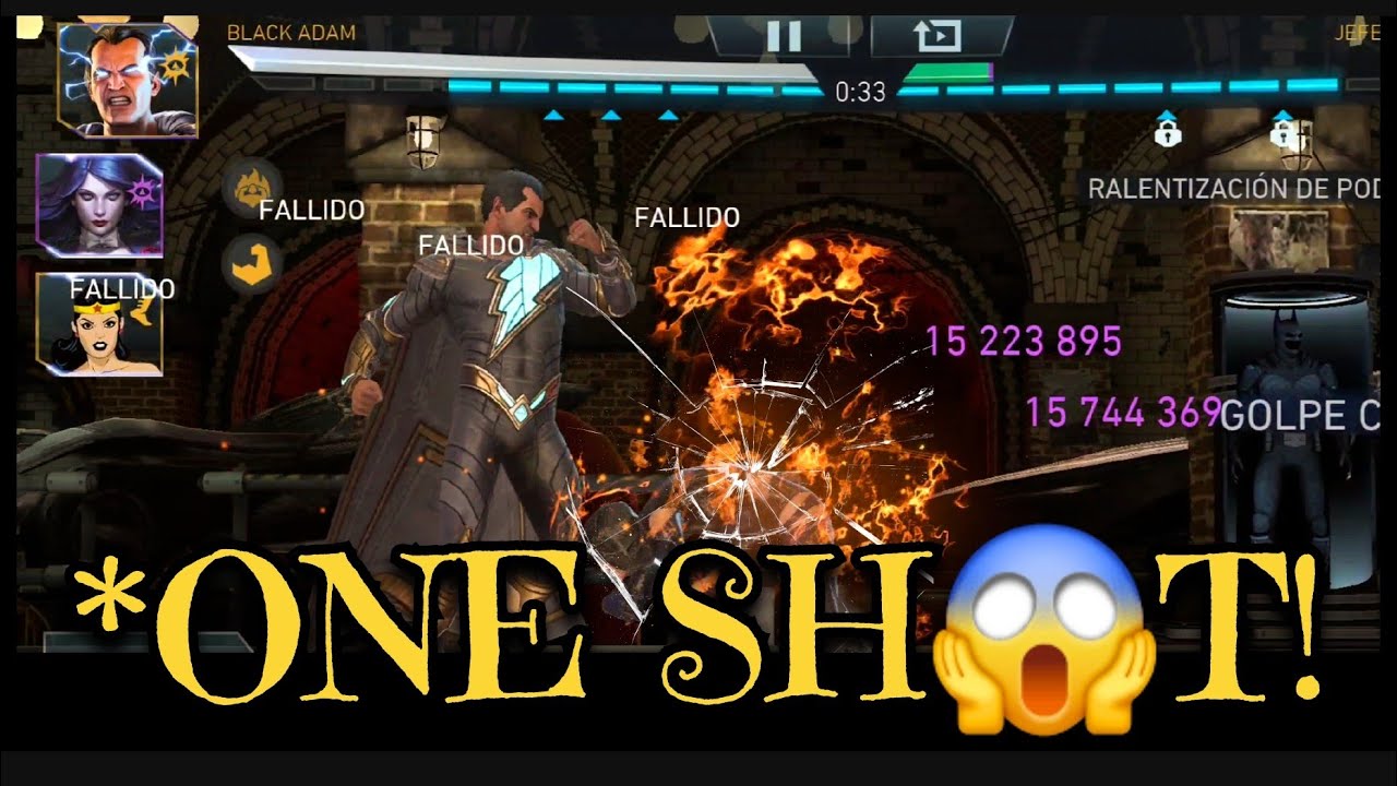 BLACK ADAM Does 2 Bil DMG!🔥 (No Raven No GEMSTONE) H7 This Is Magic Solo Raid in Injustice 2 Mobile