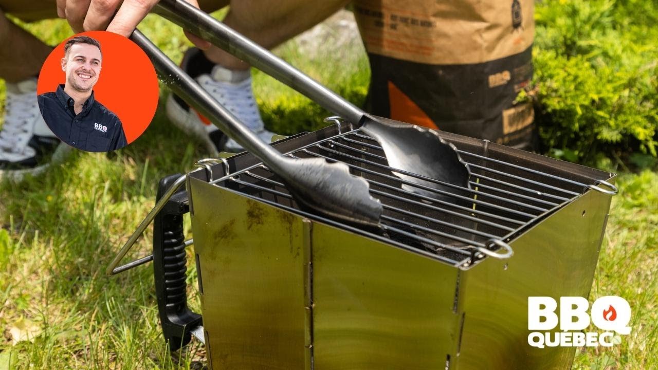Découvrez la cheminée d'allumage qui est aussi un BBQ 🔥