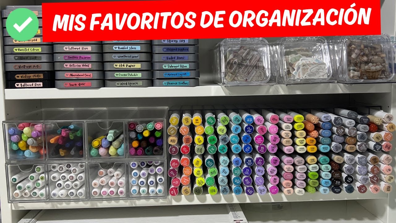 MIS 5 FAVORITOS DE ORGANIZACIÓN ♥️🎈✨Zona Scrapera