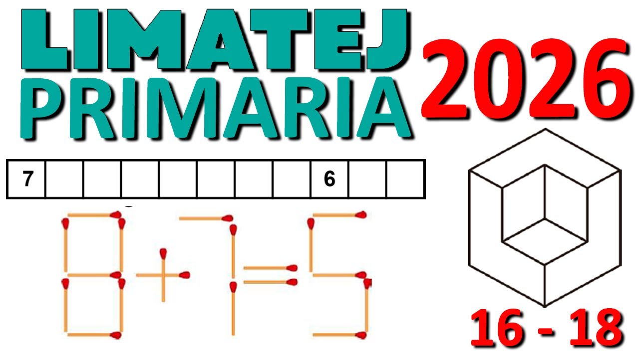 Cuadernillo de preparación LIMATEJ PRIMARIA 2026 16 al 18