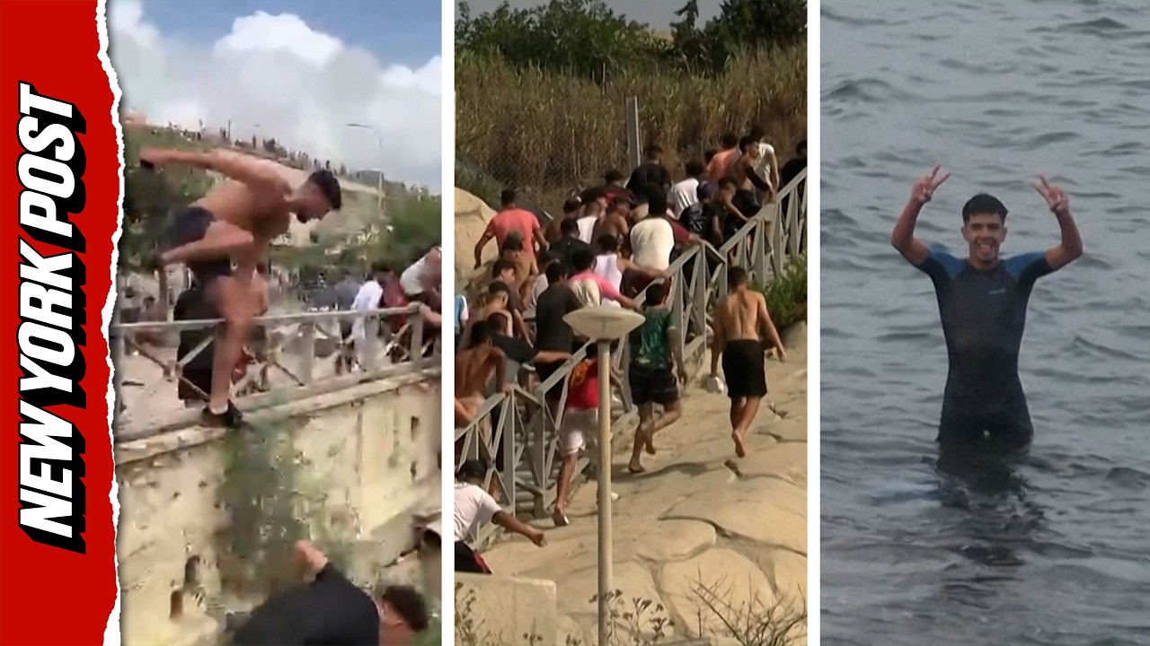 Thousands of Moroccan Migrants Break Through Border Into Spain's Ceuta, Yell 'Viva Espa&ntilde;a!'