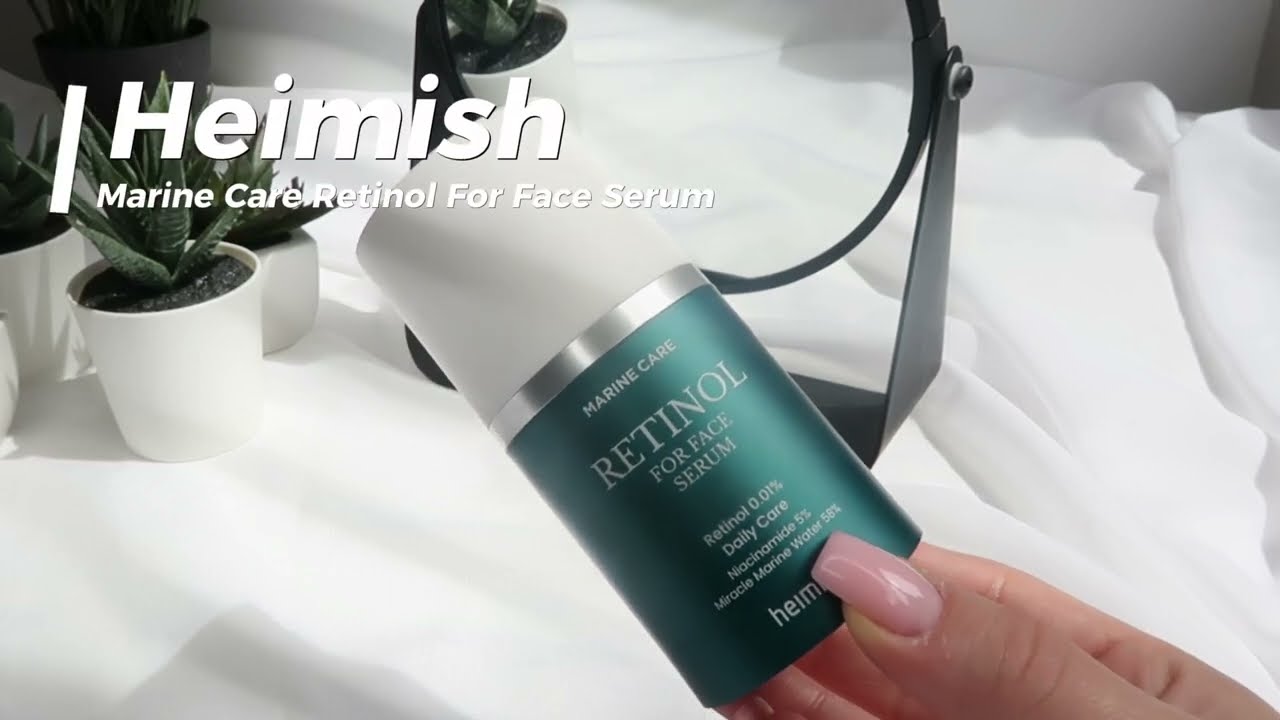 💙 Heimish - Marine Care Retinol For Face Serum | LaRose.Care Tester