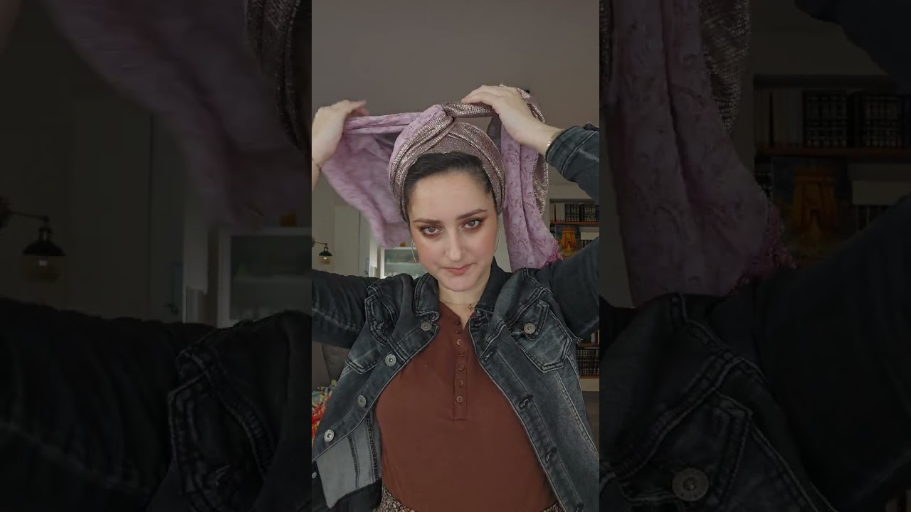 קשירת מטפחת בהצלבה