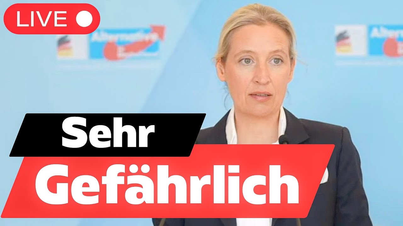 Alice Weidel hat eine Botschaft an das Volk! (Sehr erschreckend)
