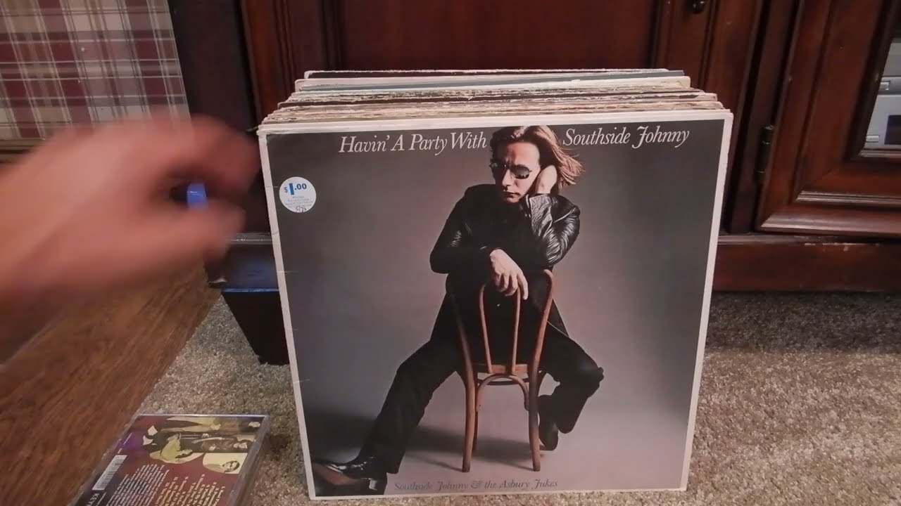 Виниловые пластинки по 1 доллару, приобретенные в магазине Princeton Record Exchange (август 2025...