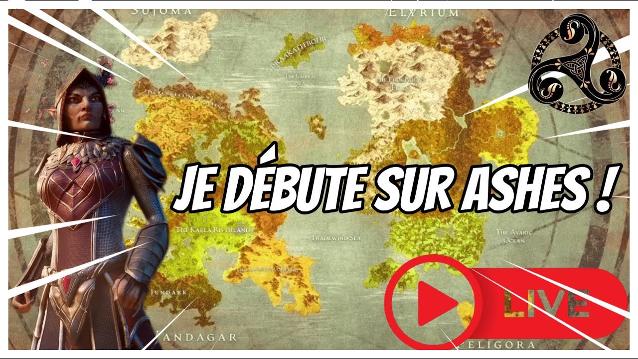 Ashes of Creation EN LIVE 🔥 Découverte du MMO le plus ambitieux (débutant)