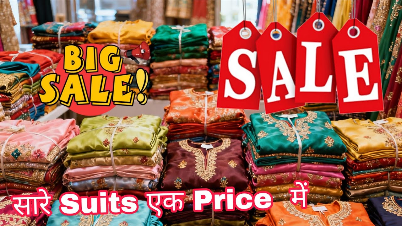 🔥 Aarav Cloth House | हल्ला बोल Sale  Fancy Suits Wedding Special| Wholesale Rate |  Ludhiana