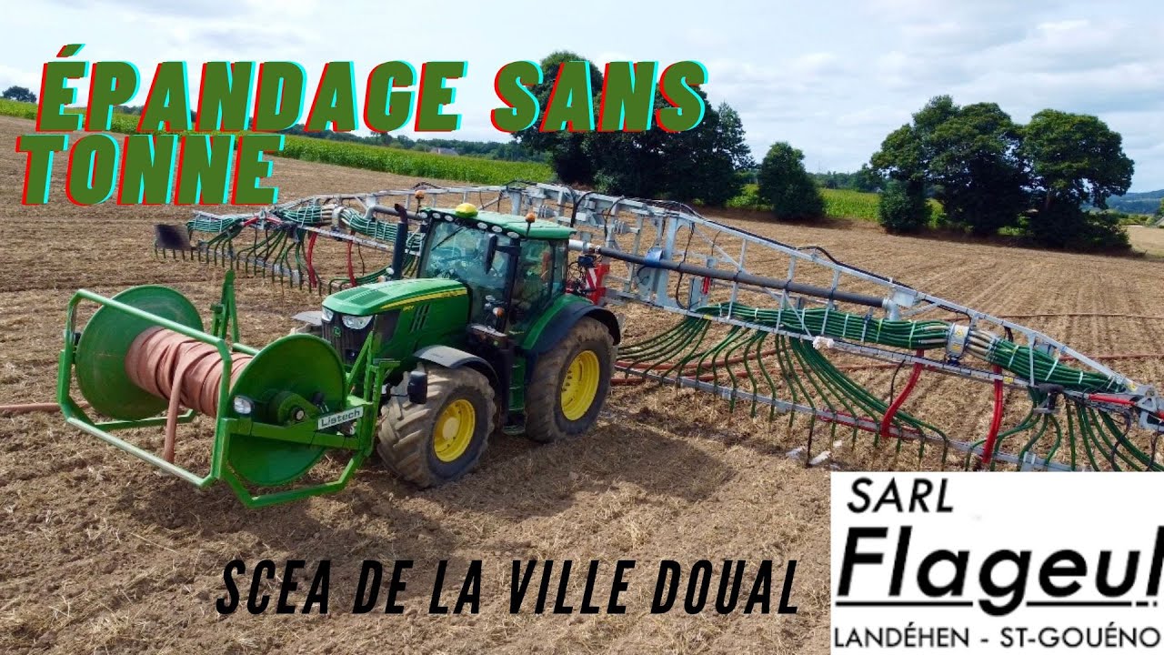 Epandage sans tonne / SARL Flageul / SCEA de la Ville Doual