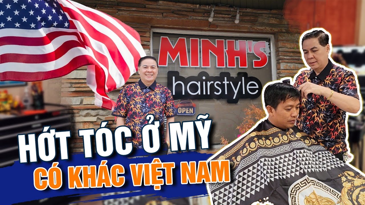 Du lịch tự túc Mỹ #06: Hớt tóc ở Mỹ có khác ở Việt Nam ? | Bùi Hồ TV