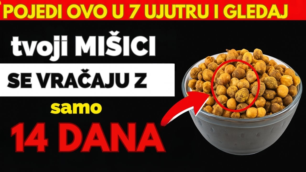 SENIORI, Jedite OVO u 7 Ujutru i Gledajte Kako Vam se Mi&scaron;ići Vraćaju za Samo 14 Dana | Zdrav Život