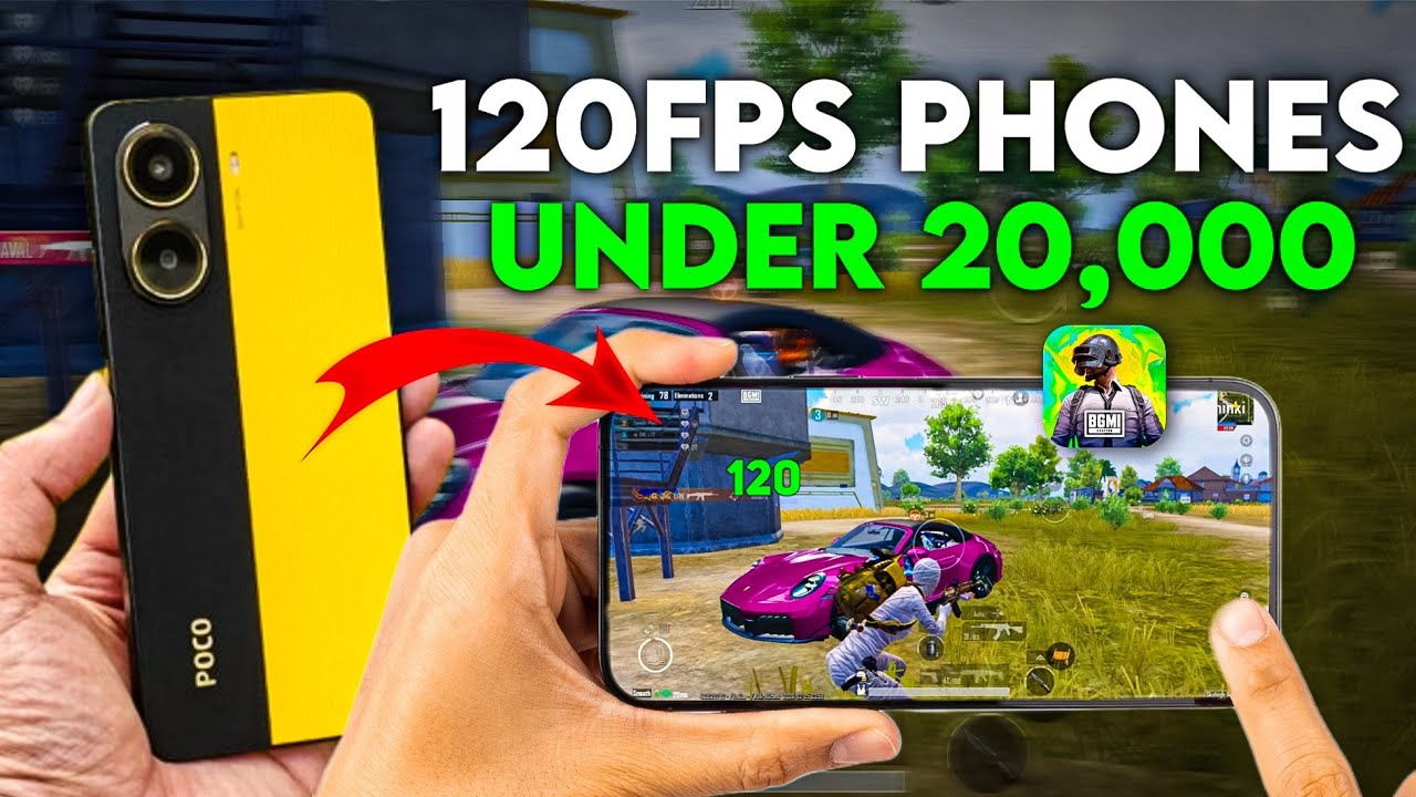 Top 3🔥Best Gaming Phones under ₹20,000 | 120 FPS in PUBG/BGMI | Best Smartphone under 20000