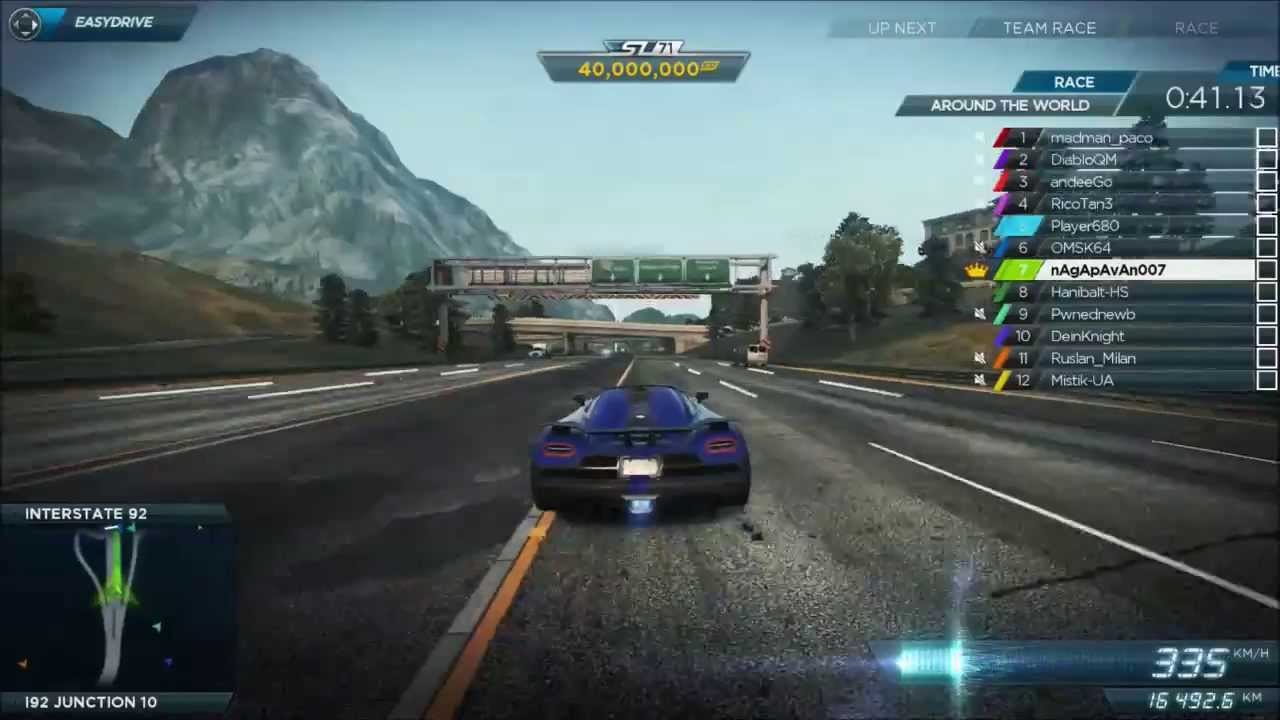 NEED FOR SPEED MOST WANTED 2012 MULTIPLAYER LOST CONNECTION