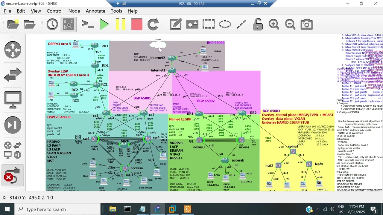 CCNP ENCOR 3.2.c BGP LAB