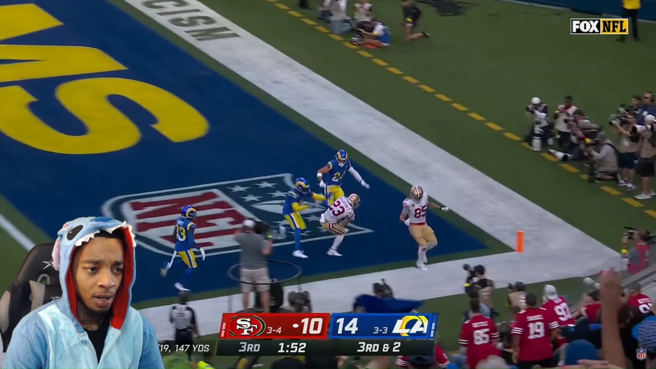 CMC BREAKS RECORD! FlightReacts To 49ers vs. Los Angeles Rams | 2022 Week 8 Game Highlights!