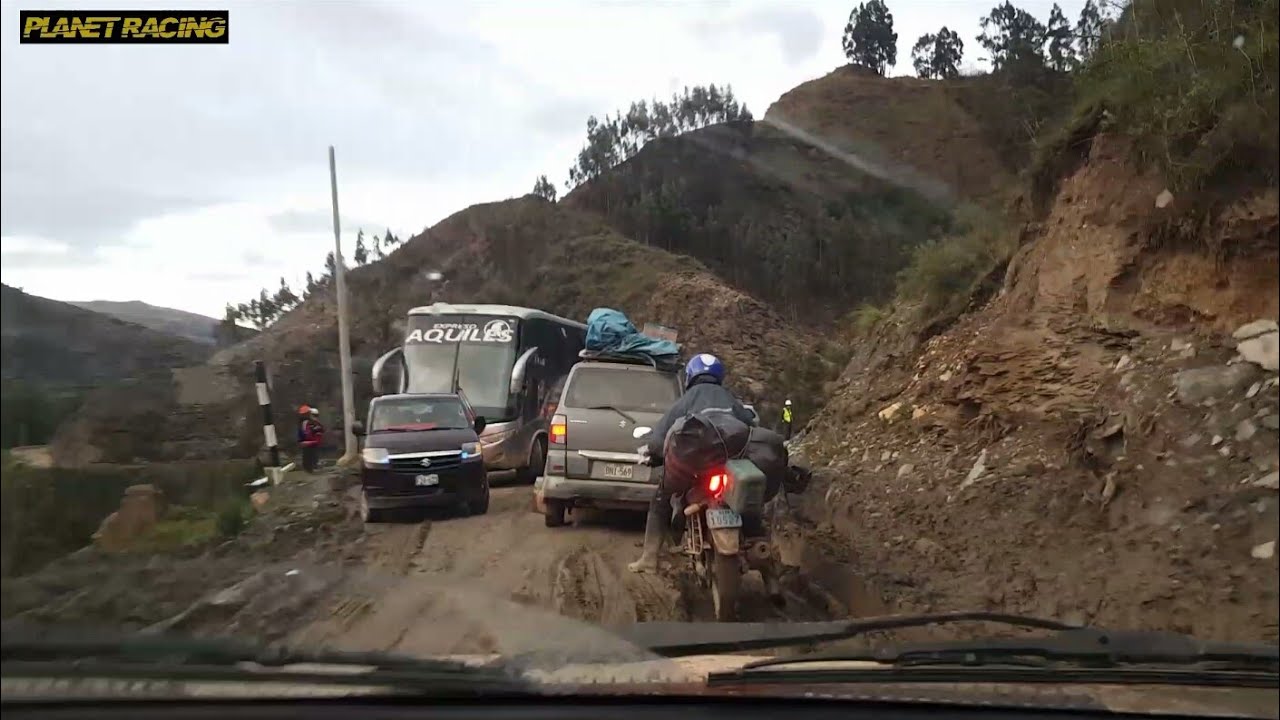 Aterrador Ruta Huánuco La unión, Casi paso la Noche Atascado.