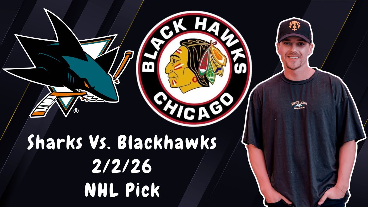 Sharks vs Blackhawks 2/2/2026 NHL Picks and Predictions | Nick Menken NHL Best Bets & Betting Tips