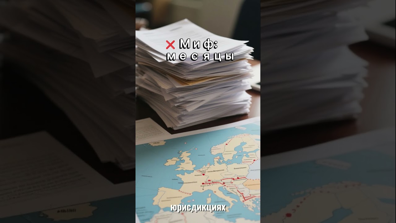 Миф: Регистрация компании в Европе занимает месяцы 