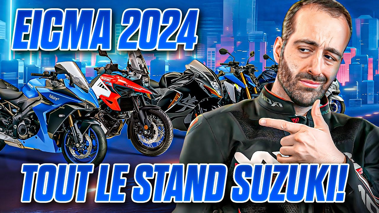 EICMA 2024: Suzuki ressuscite un modèle mythique, je vous montre TOUT!