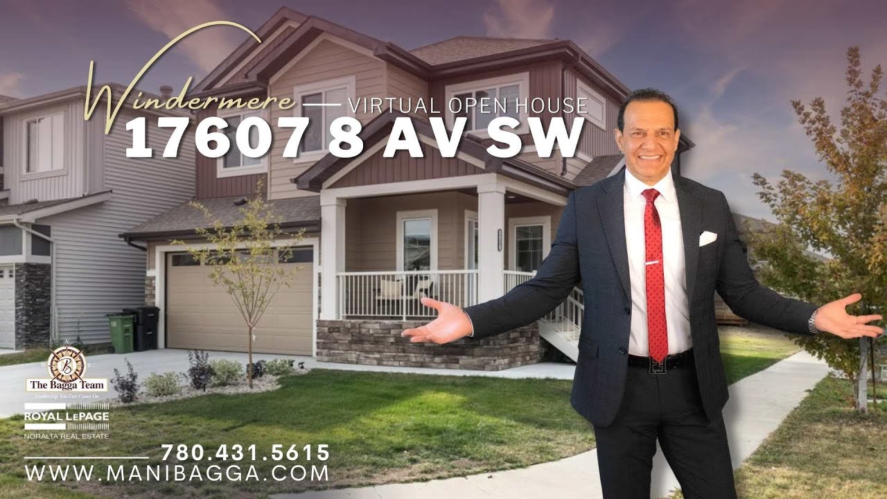 Удивительный дом в Уиндермире — 17607 8 AV SW | Недвижимость в Эдмонтоне | Экскурсия по домам в Э...