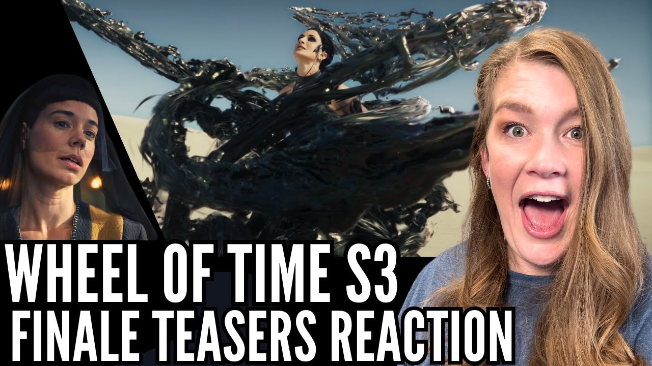 REACTION to The Wheel of Time Season 3 Finale Sneak Peeks!
