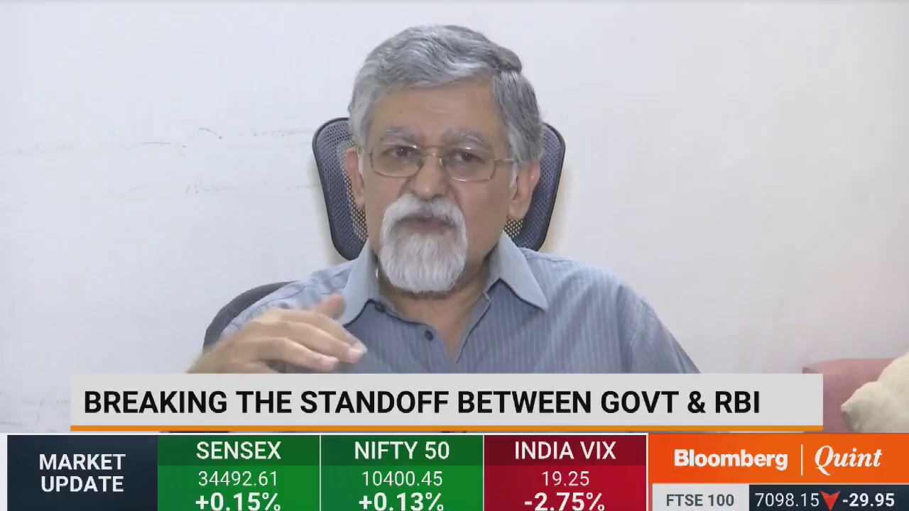 Arvind Virmani On Blame Game Between RBI & Government #BQ