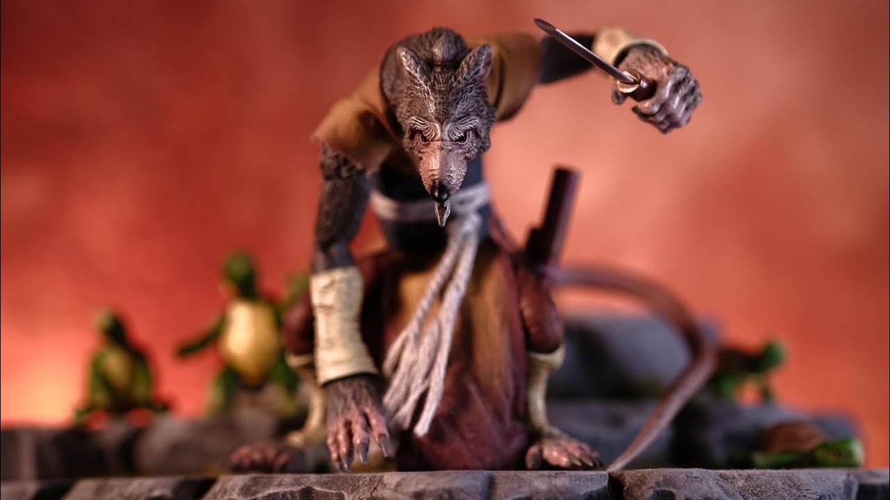Rage Toys 1/12 Samurai Force Wave 2 The Master (Splinter) Review!!! Yeeeah!!