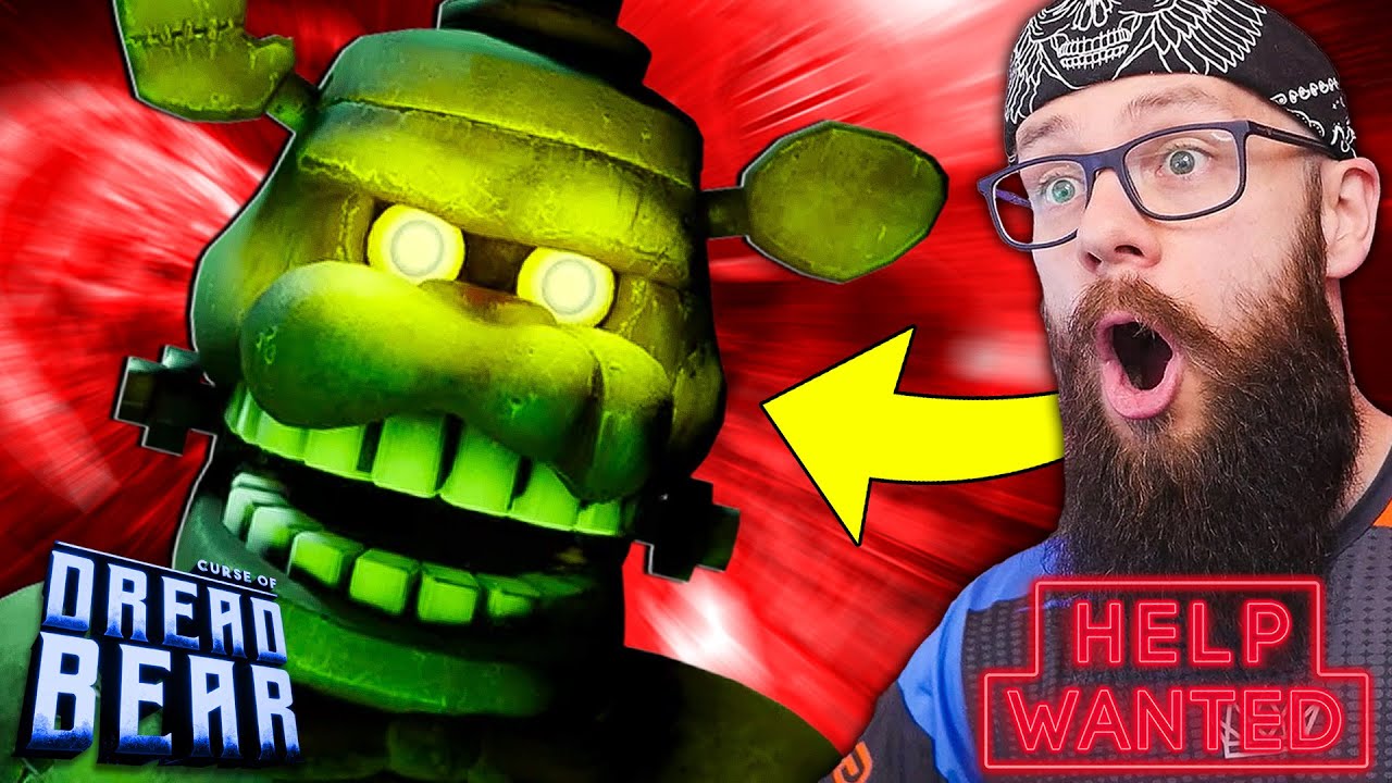 🔥UDAŁO SIĘ! Ukończyłem *CAŁE CURSE OF DREADBEAR* w FNAF: HELP WANTED